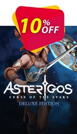 10% OFF Asterigos: Curse of the Stars- Deluxe Edition PC Coupon code