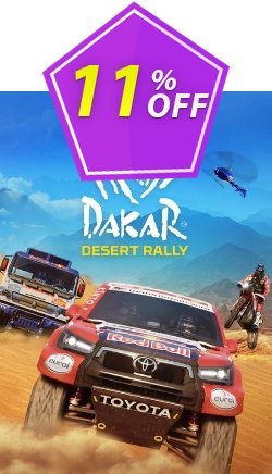 11% OFF Dakar Desert Rally PC Discount