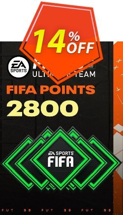 14% OFF FIFA 23 ULTIMATE TEAM 2800 POINTS PC Discount