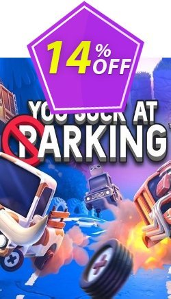14% OFF You Suck at Parking PC Coupon code