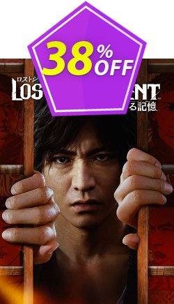 38% OFF Lost Judgment PC Coupon code