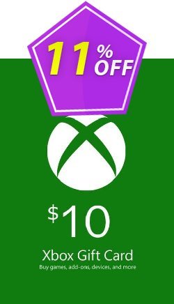 11% OFF Microsoft Gift Card - $10 Discount