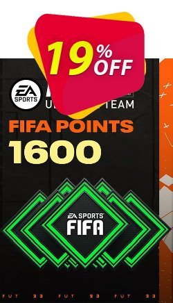 19% OFF FIFA 23 ULTIMATE TEAM 1600 POINTS PC Coupon code