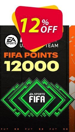 12% OFF FIFA 23 ULTIMATE TEAM 12000 POINTS XBOX ONE/XBOX SERIES X|S Coupon code