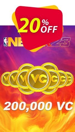 20% OFF NBA 2K23 - 200,000 VC XBOX ONE/XBOX SERIES X|S Coupon code