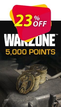 23% OFF 5,000 Call of Duty: Warzone Points Xbox - WW  Coupon code