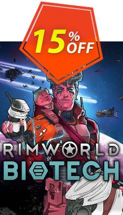 15% OFF RimWorld - Biotech PC - DLC Coupon code