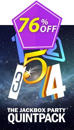 76% OFF The Jackbox Party Quintpack PC Coupon code