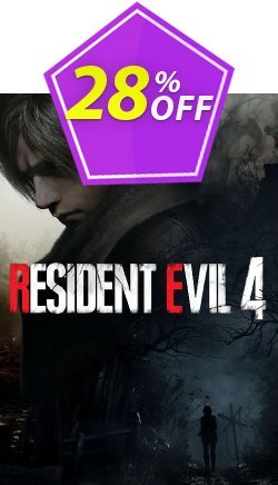 28% OFF Resident Evil 4 PC Coupon code