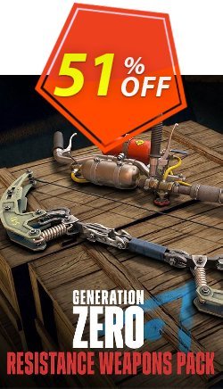51% OFF Generation Zero - Resistance Weapons Pack PC - DLC Discount