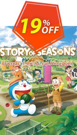 19% OFF DORAEMON STORY OF SEASONS: Friends of the Great Kingdom PC Coupon code