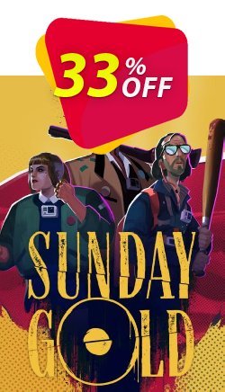 33% OFF Sunday Gold PC Coupon code