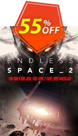 55% OFF Endless Space 2 - Supremacy PC - DLC Coupon code