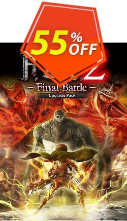 55% OFF Attack on Titan 2: Final Battle Upgrade Pack PC Coupon code