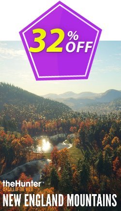 32% OFF theHunter: Call of the Wild - New England Mountains PC - DLC Coupon code