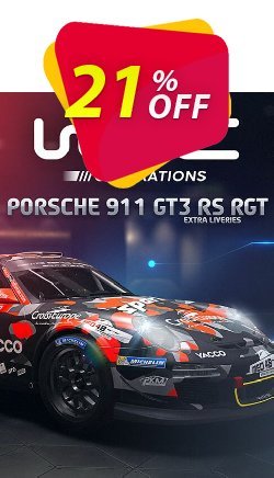 21% OFF WRC Generations - Porsche 911 GT3 RS RGT Extra liveries PC - DLC Discount