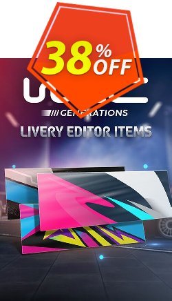 38% OFF WRC Generations - Livery editor extra items PC - DLC Discount