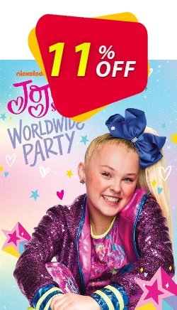 11% OFF JoJo Siwa: Worldwide Party PC Discount