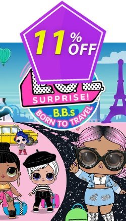11% OFF L.O.L. Surprise! B.B.s BORN TO TRAVEL PC Discount