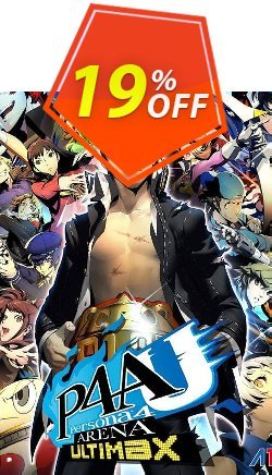 19% OFF Persona 4 Arena Ultimax PC Coupon code