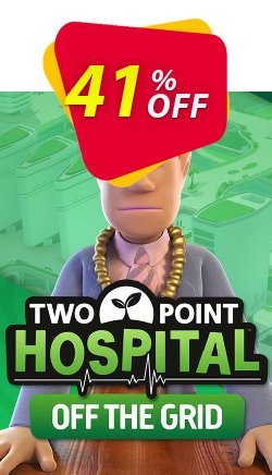 41% OFF Two Point Hospital: Off the Grid PC Coupon code