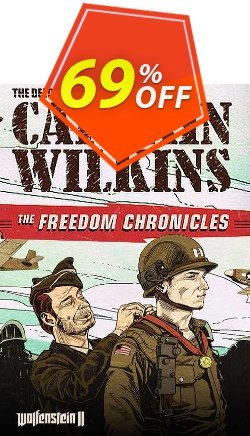 69% OFF Wolfenstein II: The Deeds of Captain Wilkins PC - DLC Coupon code