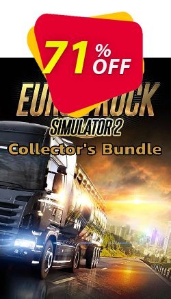 71% OFF Euro Truck Simulator 2 Collector&#039;s Bundle PC Coupon code