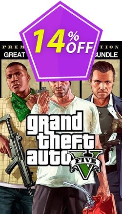 Grand Theft Auto V: Premium Online Edition & Great White Shark Card Bundle PC Coupon discount Grand Theft Auto V: Premium Online Edition & Great White Shark Card Bundle PC Deal CDkeys - Grand Theft Auto V: Premium Online Edition & Great White Shark Card Bundle PC Exclusive Sale offer