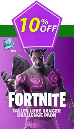 10% OFF Fortnite -  Fallen Love Ranger Challenge Pack + 2000 V-Bucks Xbox One Coupon code