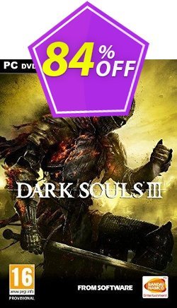 Dark Souls III 3 PC Coupon discount Dark Souls III 3 PC Deal - Dark Souls III 3 PC Exclusive offer 