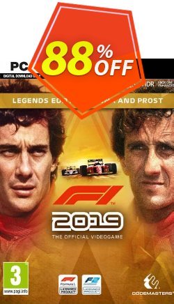 88% OFF F1 2019 Legends Edition PC Discount