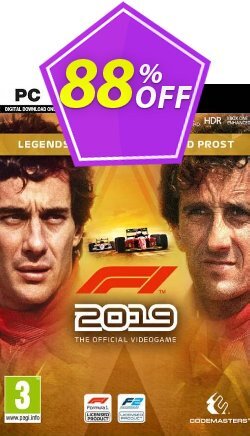 88% OFF F1 2019 Legends Edition PC Discount