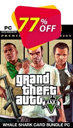 Grand Theft Auto V: Premium Online Edition &amp; Whale Shark Card Bundle PC Deal