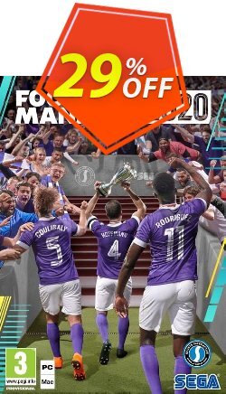 29% OFF Football Manager 2020 PC Inc Beta - EU  Coupon code