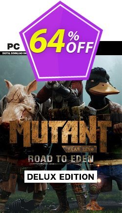 Mutant Year Zero Road to Eden Deluxe Edition PC Coupon discount Mutant Year Zero Road to Eden Deluxe Edition PC Deal - Mutant Year Zero Road to Eden Deluxe Edition PC Exclusive offer 