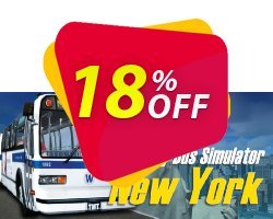 18% OFF New York Bus Simulator PC Discount