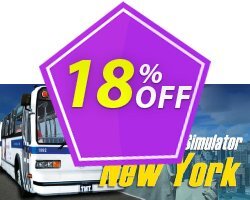 18% OFF New York Bus Simulator PC Discount