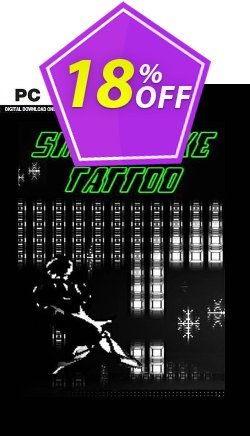 18% OFF //SNOWFLAKE TATTOO// PC Discount