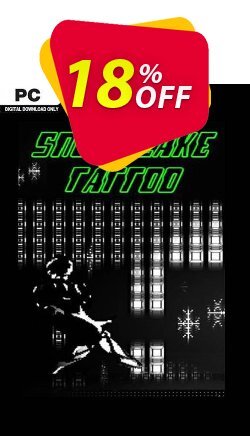 18% OFF //SNOWFLAKE TATTOO// PC Discount