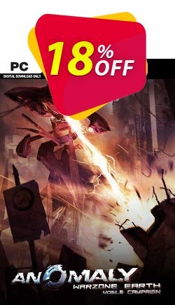 18% OFF Anomaly Warzone Earth Mobile Campaign PC Discount