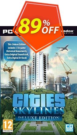 Cities Skylines Deluxe Edition PC/Mac Deal