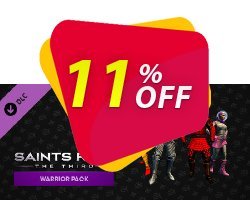 11% OFF Saints Row The Third Warrior Pack PC Discount