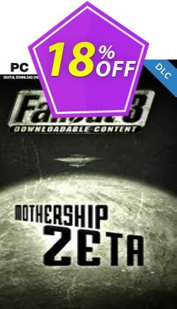 Fallout 3 Mothership Zeta PC Coupon discount Fallout 3 Mothership Zeta PC Deal - Fallout 3 Mothership Zeta PC Exclusive offer 