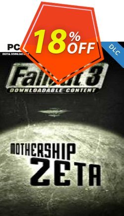 18% OFF Fallout 3 Mothership Zeta PC Discount