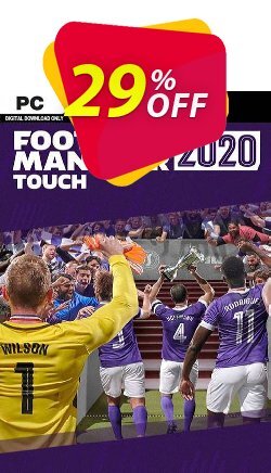 29% OFF Football Manager 2020 Touch PC - EU  Discount