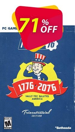 71% OFF Fallout 76 Tricentennial Edition PC - AUS/NZ  Discount