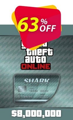 63% OFF Grand Theft Auto Online - GTA V 5 : Megalodon Shark Cash Card PC Coupon code