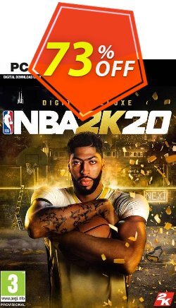 NBA 2K20 Deluxe Edition PC - EU  Coupon discount NBA 2K20 Deluxe Edition PC (EU) Deal - NBA 2K20 Deluxe Edition PC (EU) Exclusive offer 