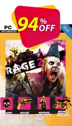 94% OFF Rage 2 PC DLC - EMEA  Discount