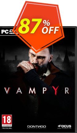 87% OFF Vampyr PC Discount